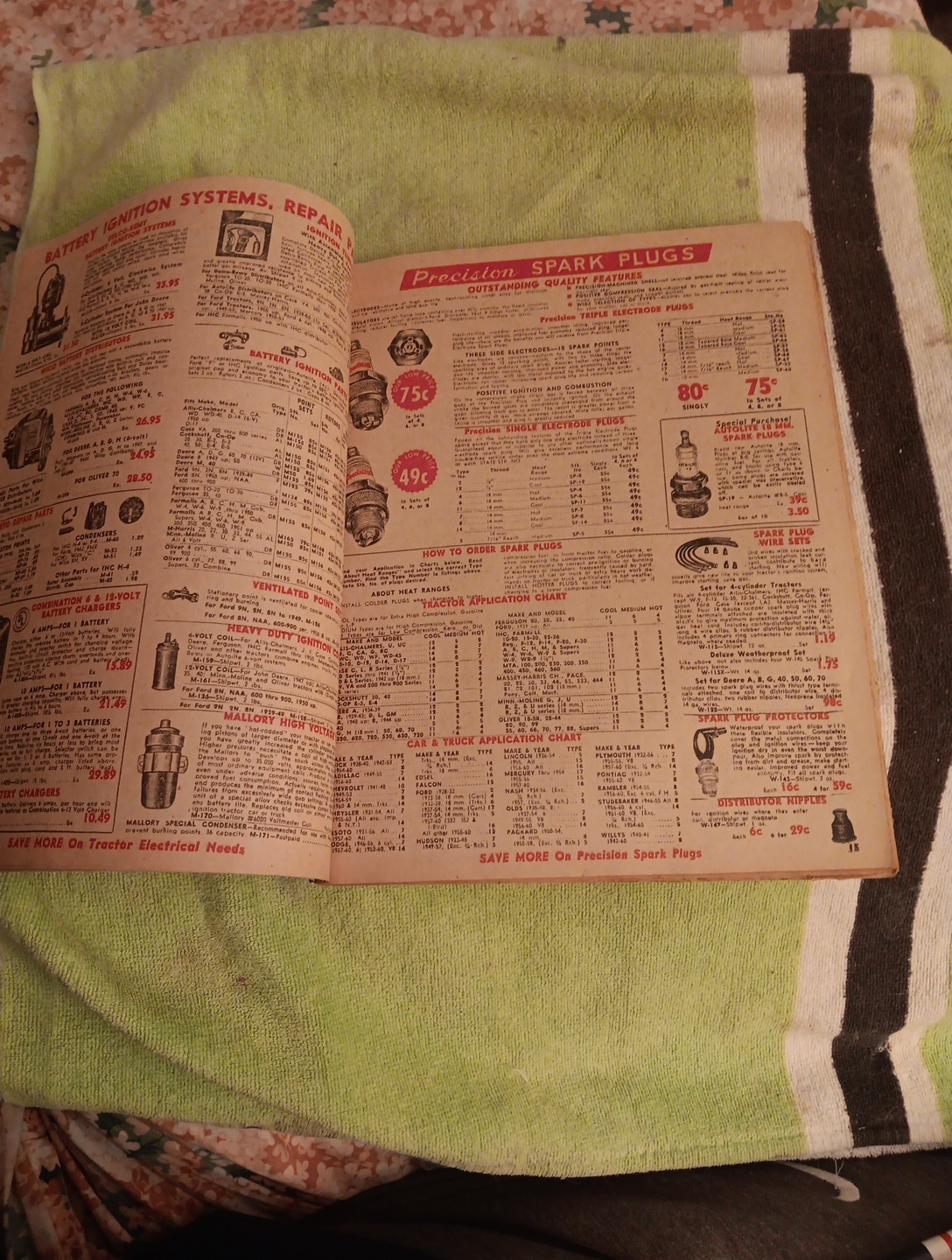 1961 Tractor SUPPLY COMPANY PART GUIDE Blue BOOK Agricultural Machinery Magazine