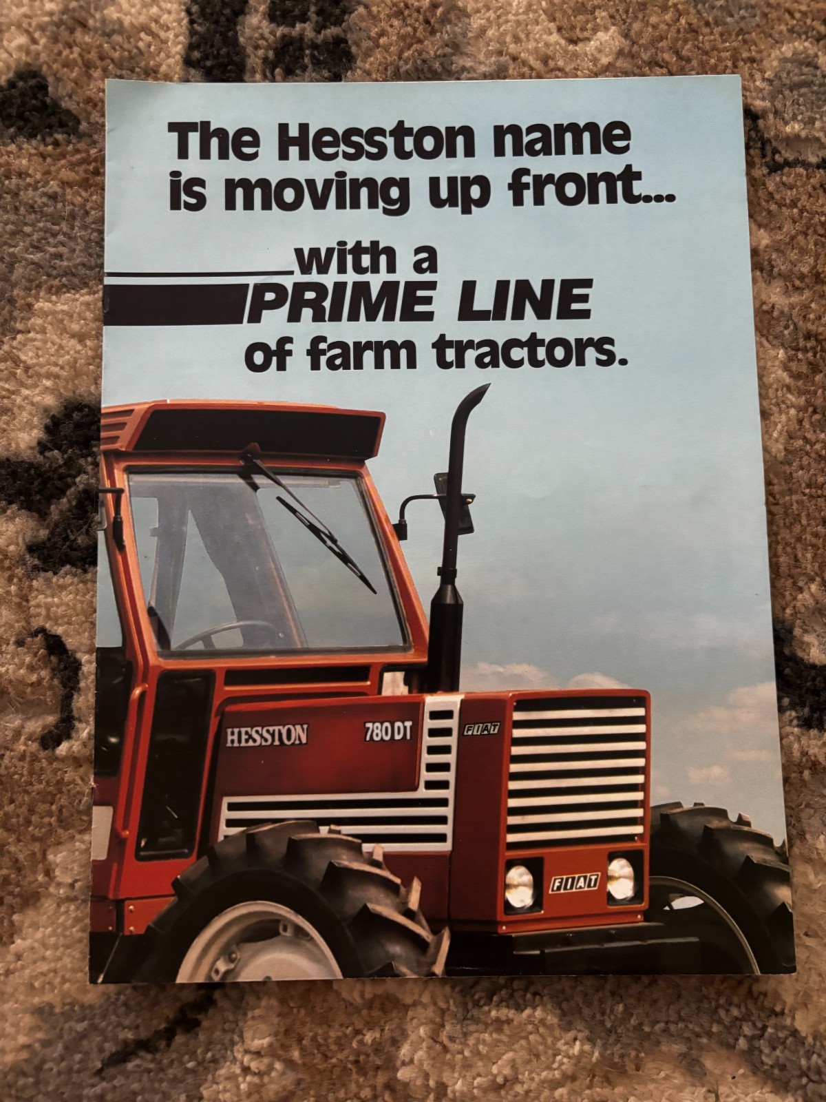 Hesston Fiat Tractors For 1980 Brochure DCPA26