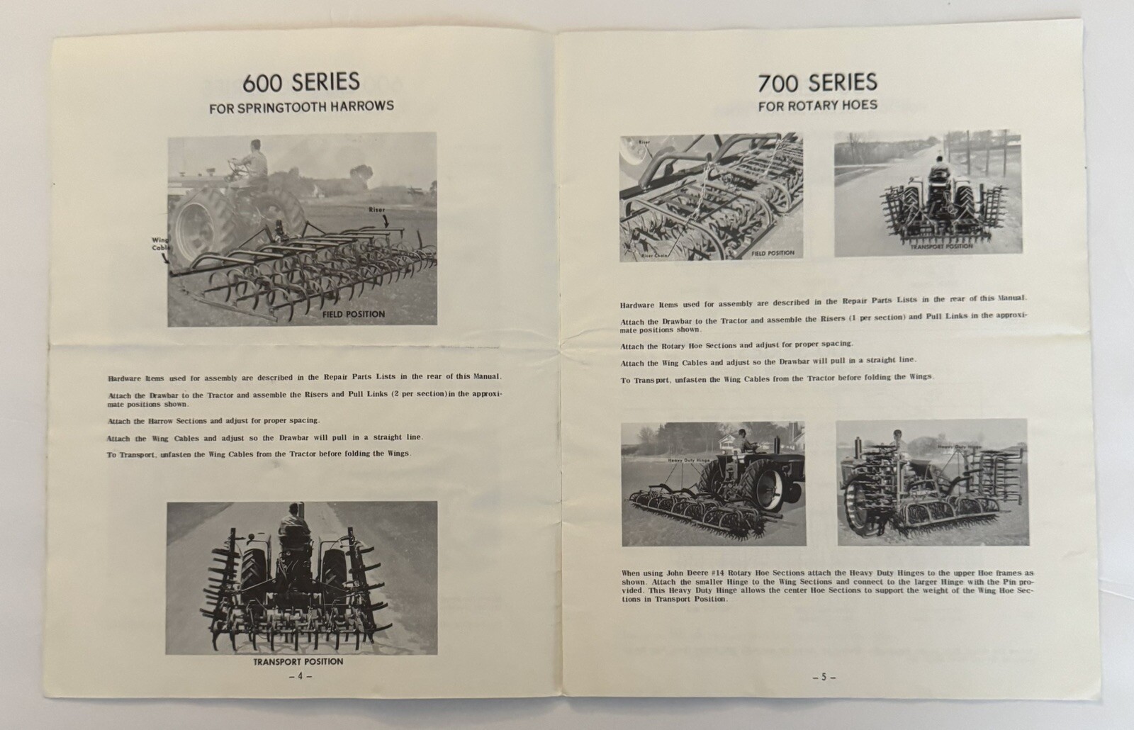 Vintage 1960’s Noble Manufacturing Co. Farm Agriculture Equipment Catalog