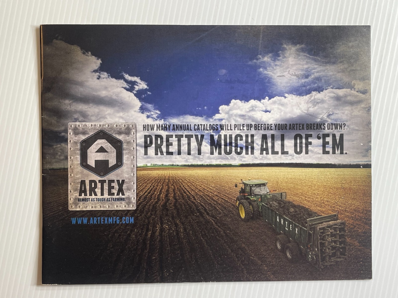 ARTEX Spreaders Sales Brochure *2010s* (Showroom Sales Book) *30 Pages*