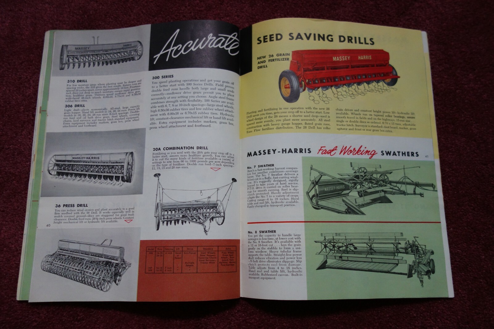 MASSEY HARRIS Tractors Buyer’s guide Illustrated Full Color CATALOG