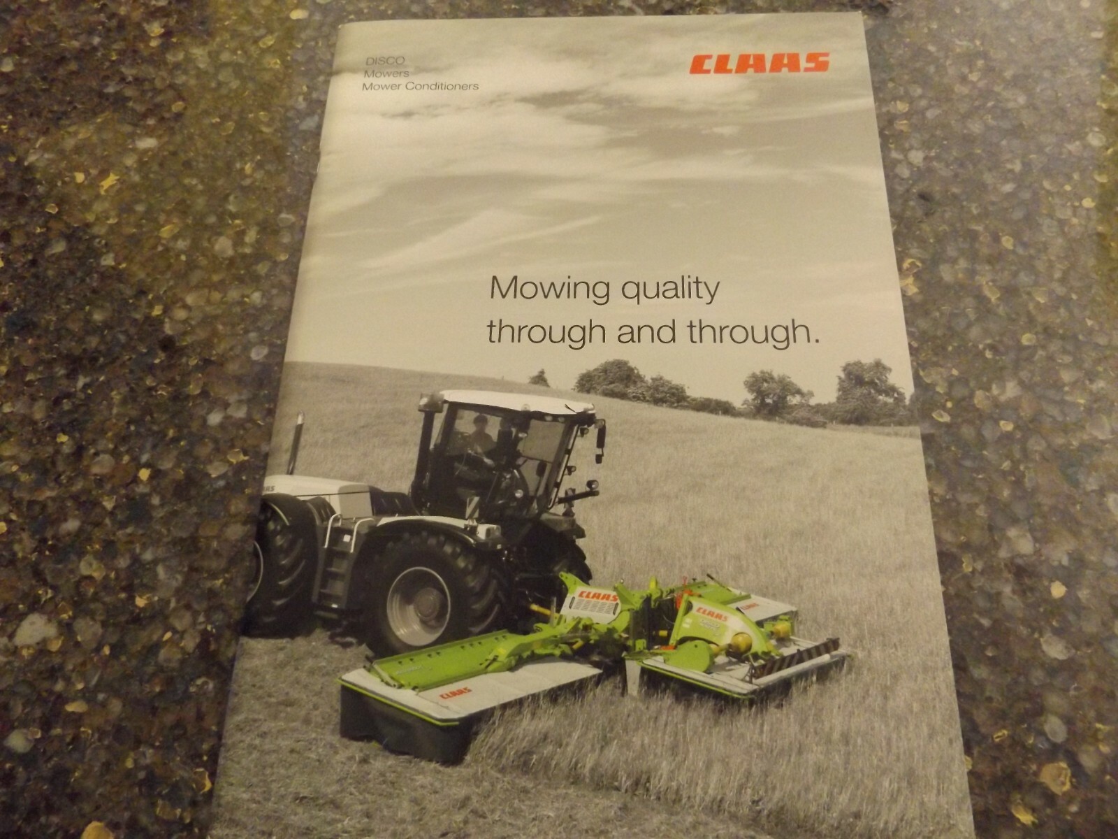CLAAS DISCO MOWERS MOWERS CONDITIONERS, LIT # 20/000 256 294.0 2009