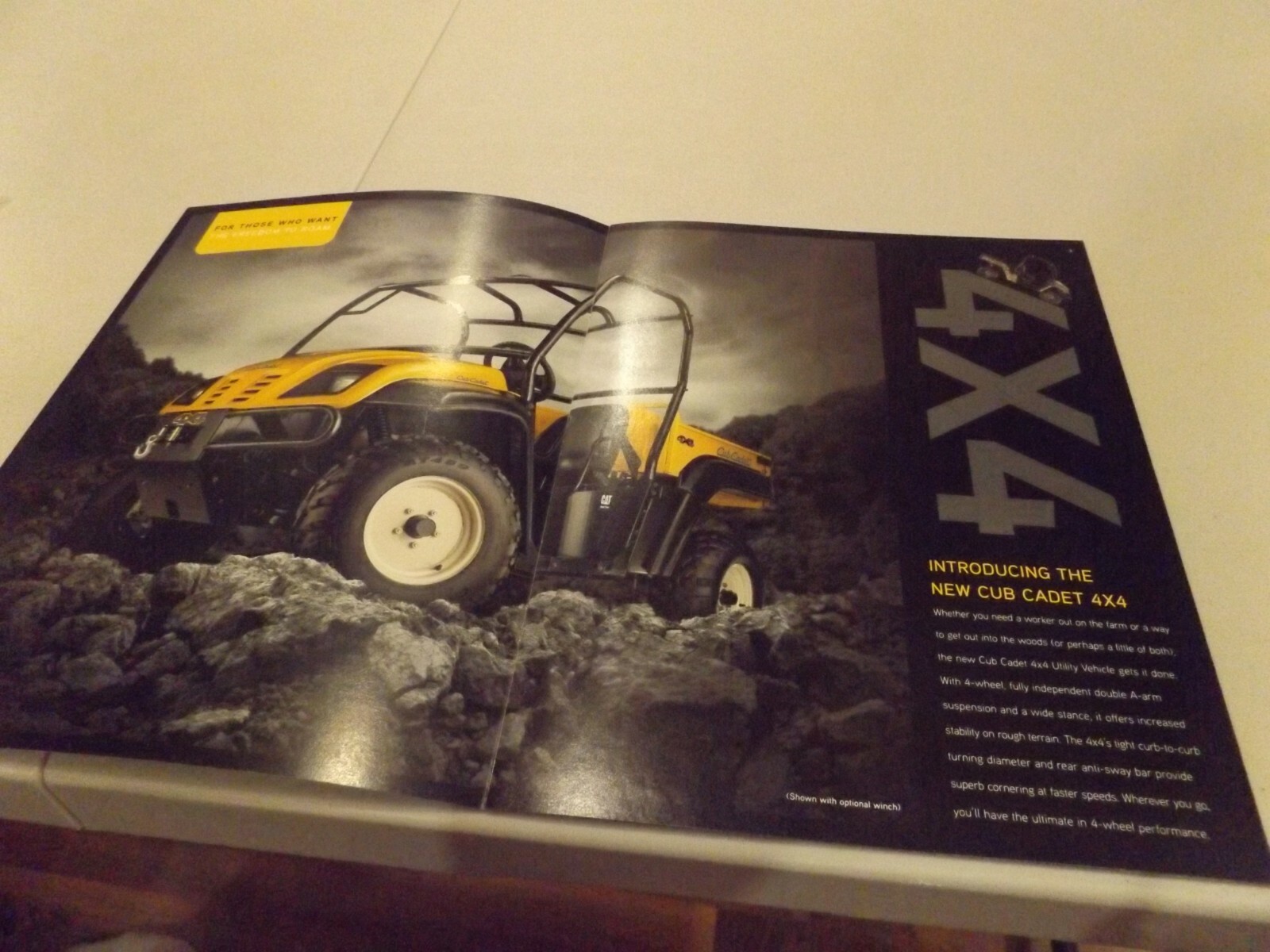 CUB CADET UTILITY VEHICLES, LIT. # 773-03166 2006