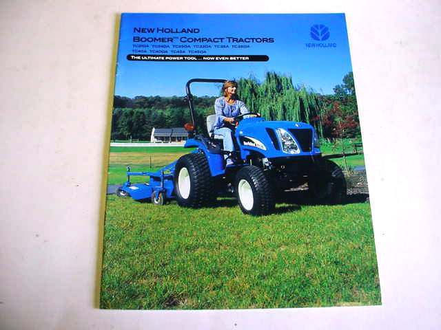 New Holland Boomer Compact Tractors Color Brochure
