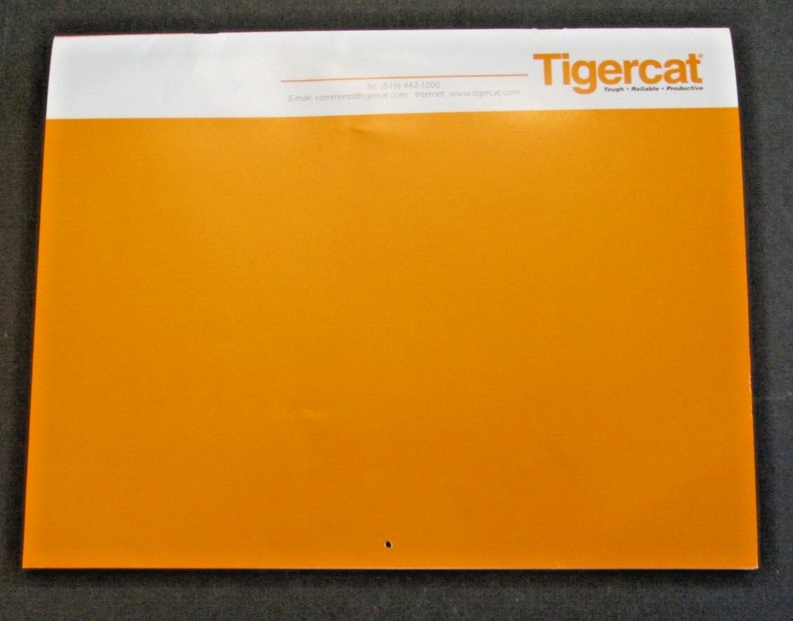 TIGERCAT 2008 Calendar 860c 630c 724e TH575 Dealer AD