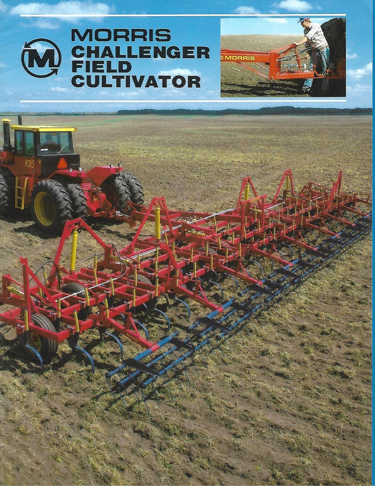 Farm Implement Brochure – Morris – Challenger Field Cultivator (F8077)