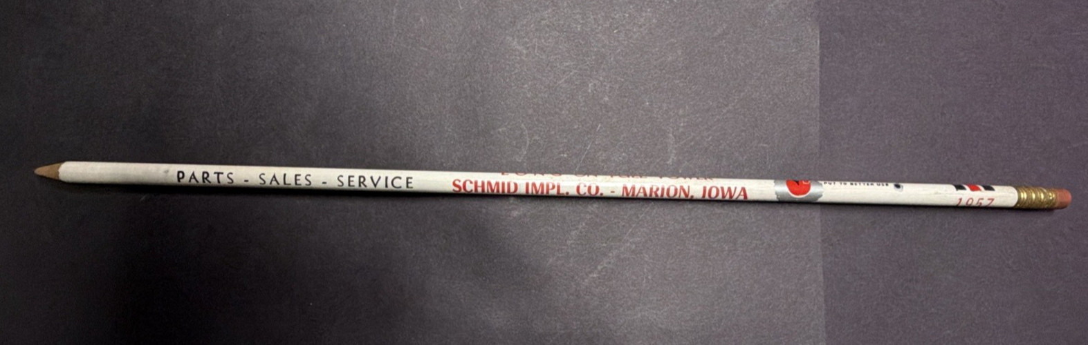 Vintage Advertisement Farmall Tractors Schmid Impl Co Used Long Pencil As Is