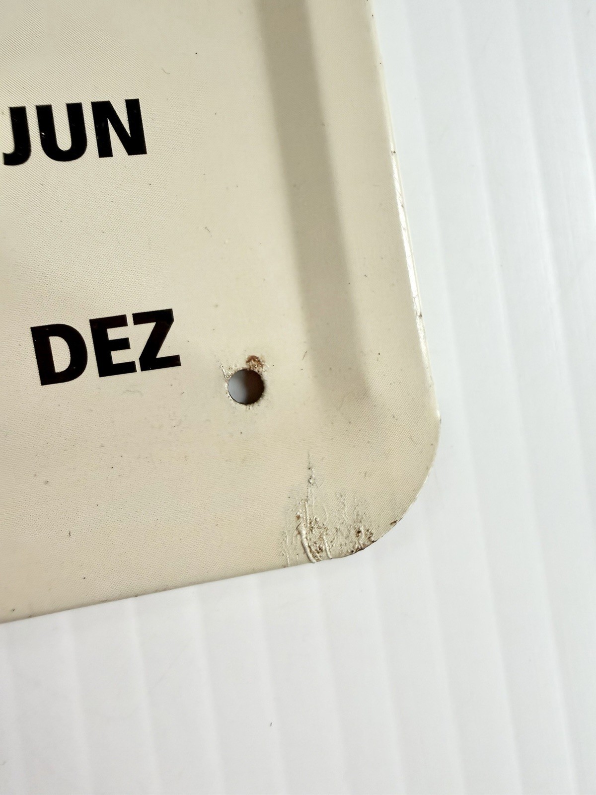 Vtg Deutz Diesel Bauernschlepper 15 PS Tractor Advertising Tin Sign/ Calendar