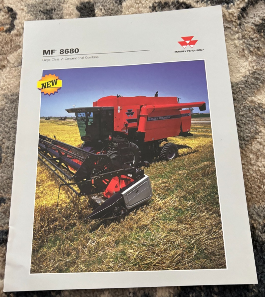 Massey Ferguson 8680 Combine Brochure DCPA26