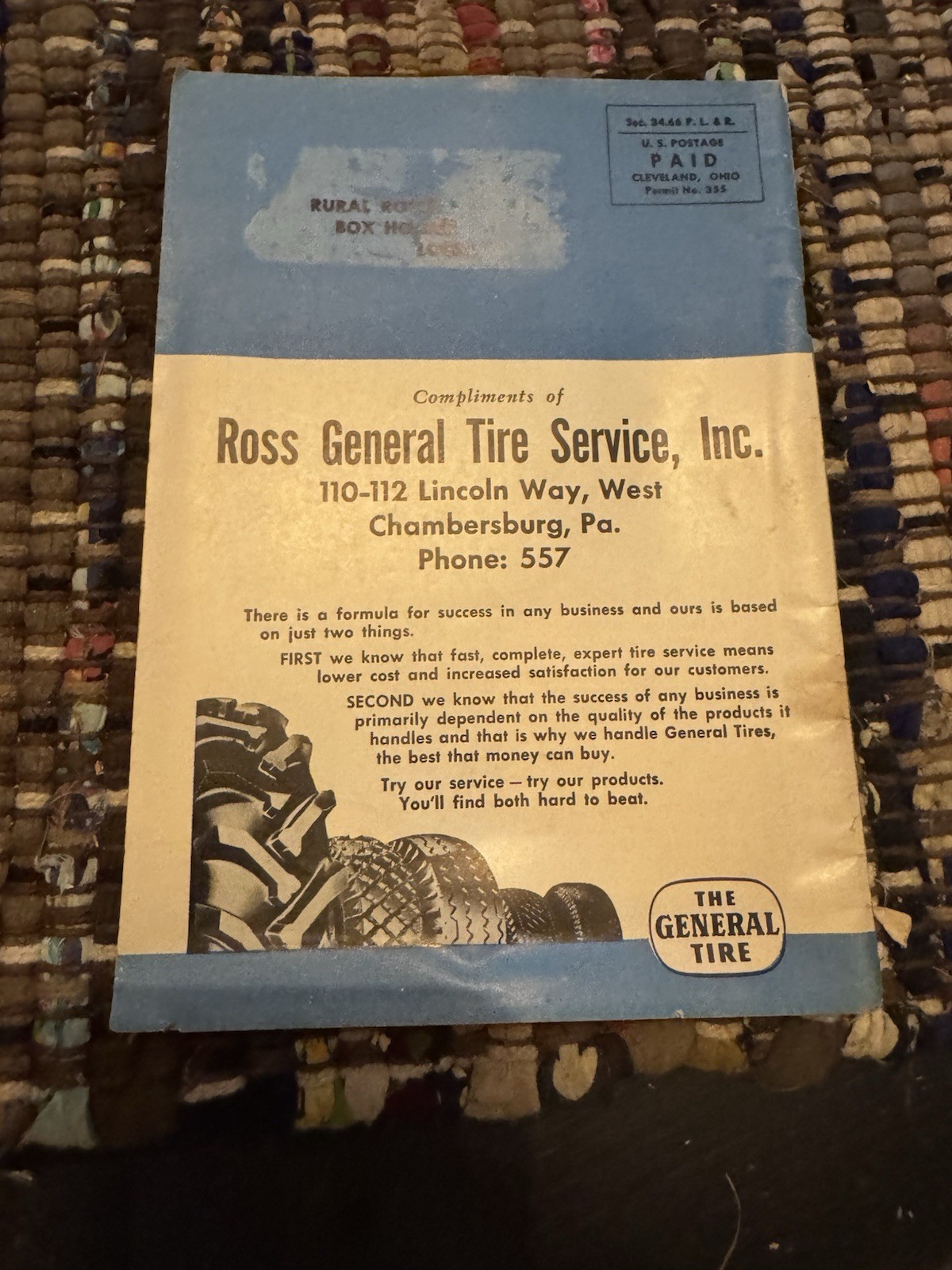 The General Farm tire, September 1951 Digest of Farm News