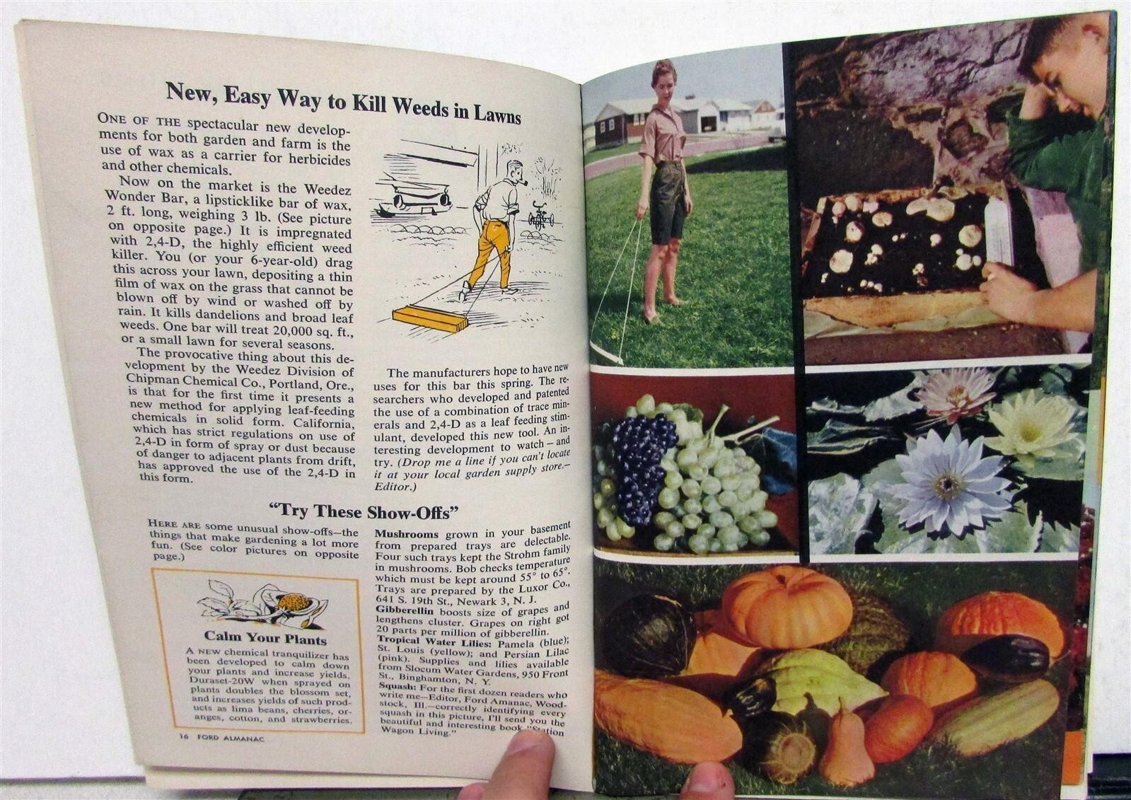 1959 Ford Making Money Whats New Weather Calendar Almanac & Gardener’s Guide