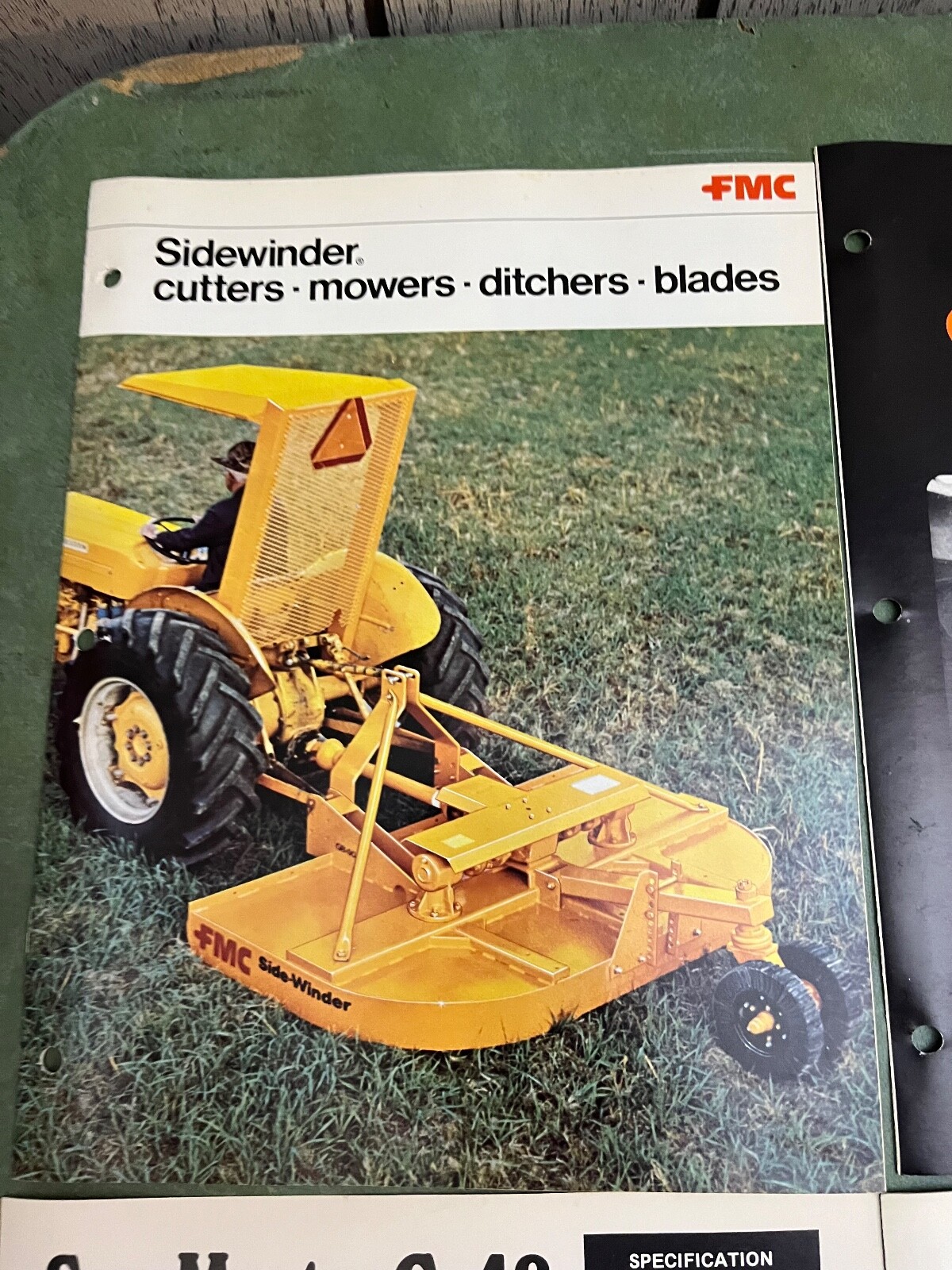 Collection of Vintage Mowers & Brush Cutter Brochure & Single Page ads