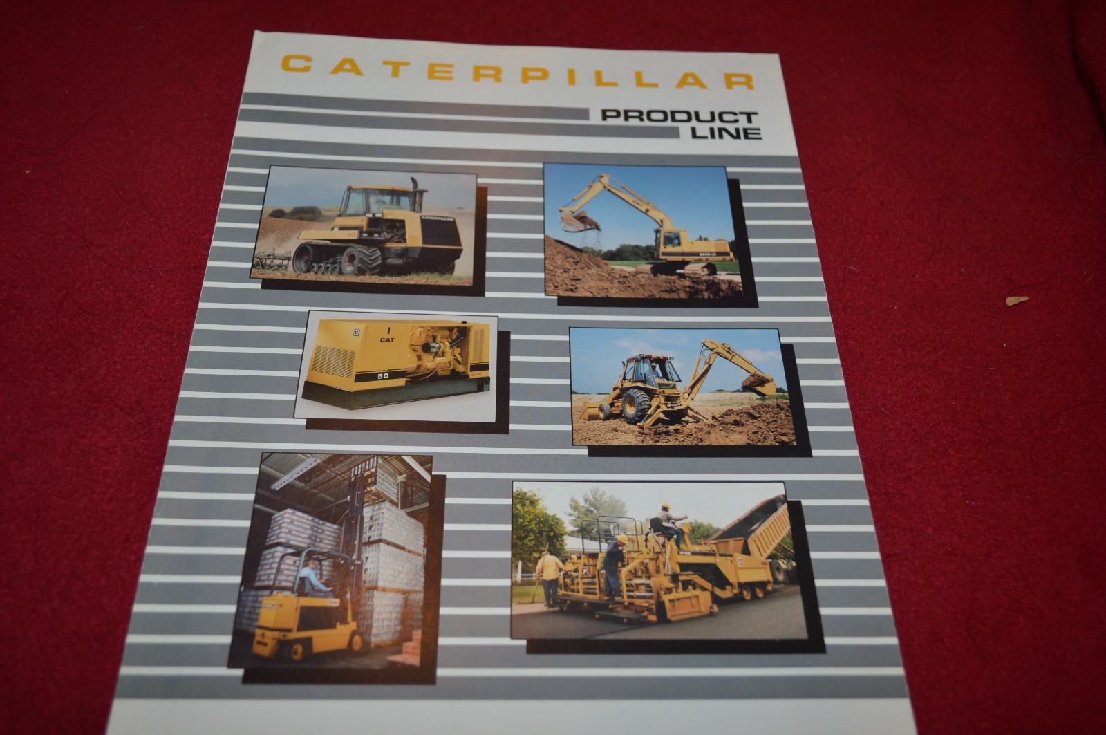 Caterpillar Buyers Guide For 1988 Dealer’s Brochure YABE15