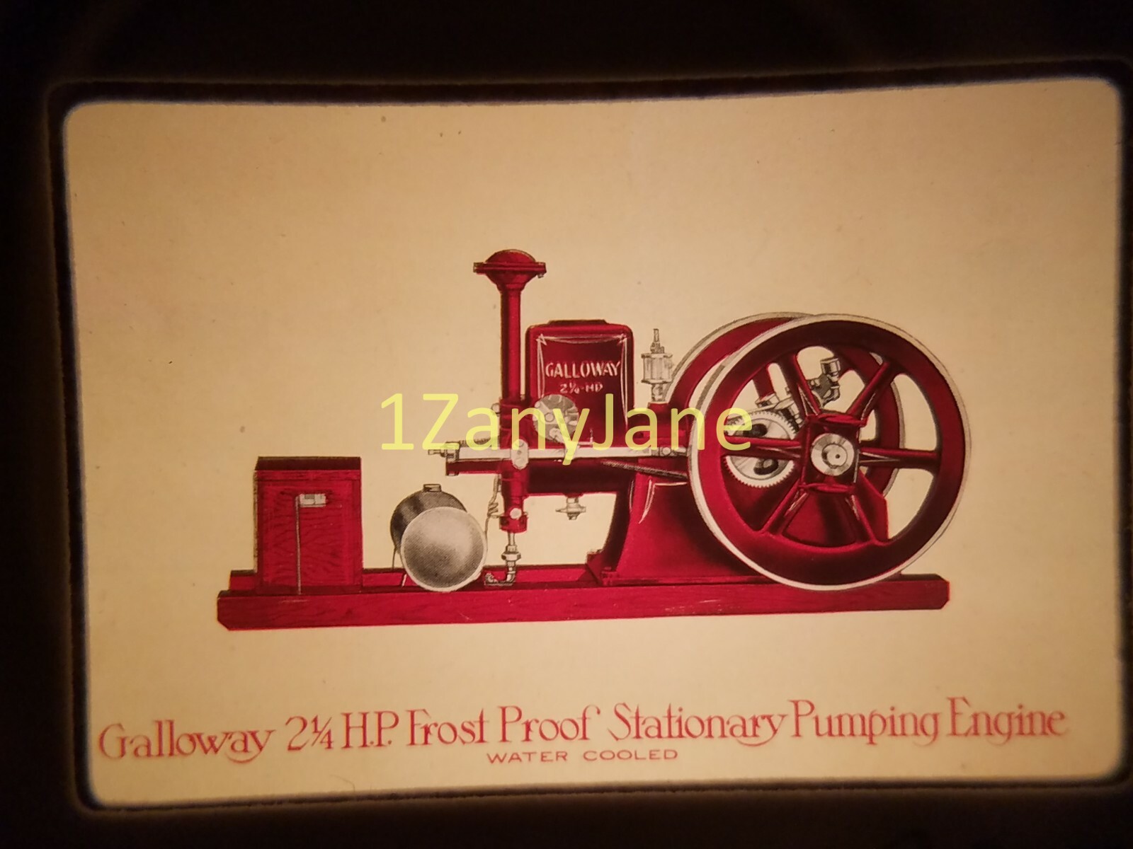AC2313 35mm Slide of an Allis-Chalmers from MEDIA ARCHIVES GALLOWAY 2 1/4 HP