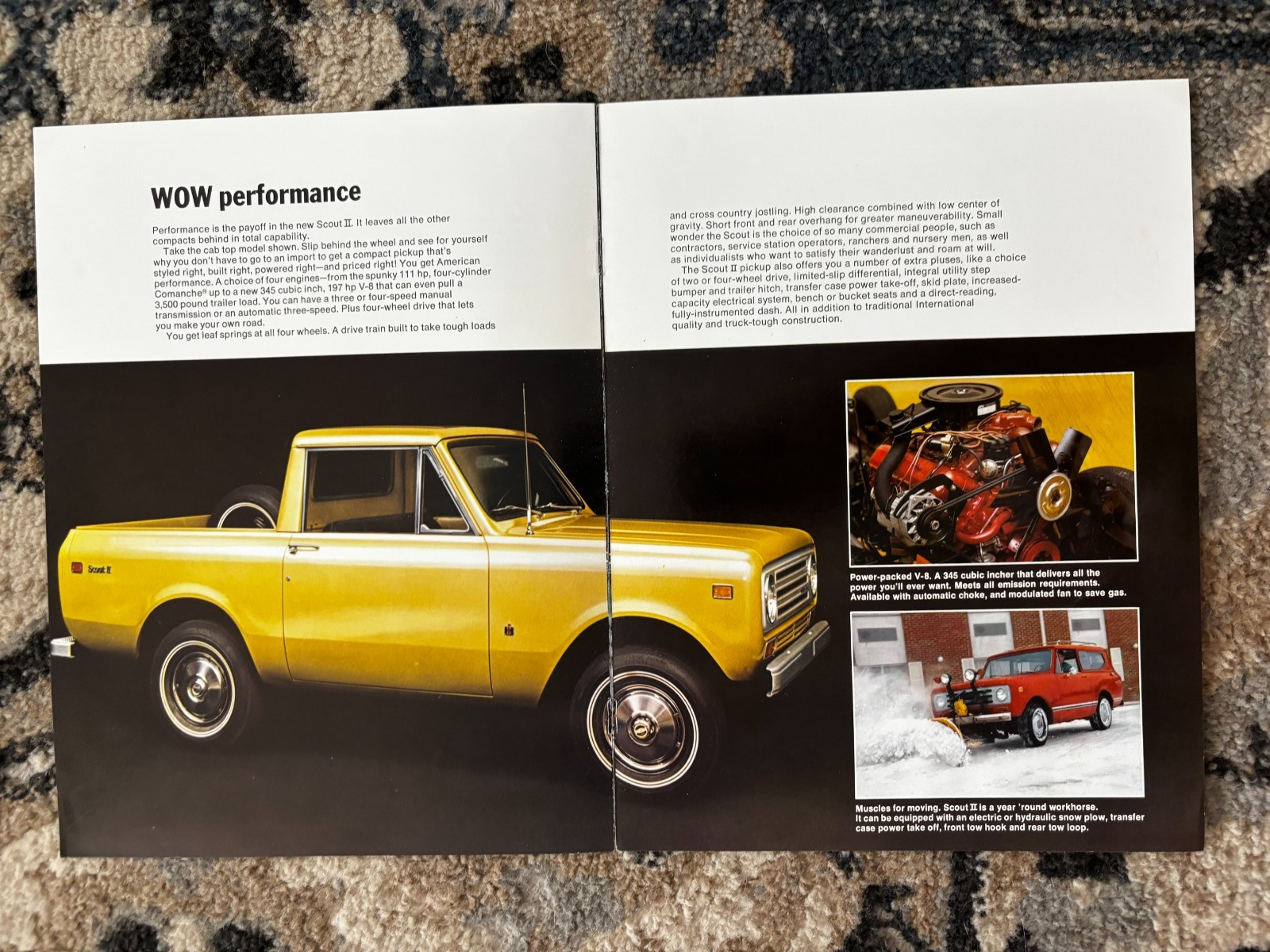 International Harvester Scout II For 1972 Brochure DCPA26