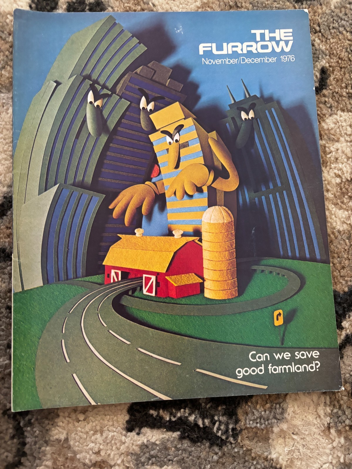 John Deere Furrow Magazine November-December 1976 Montrose PA Brochure DCPA26