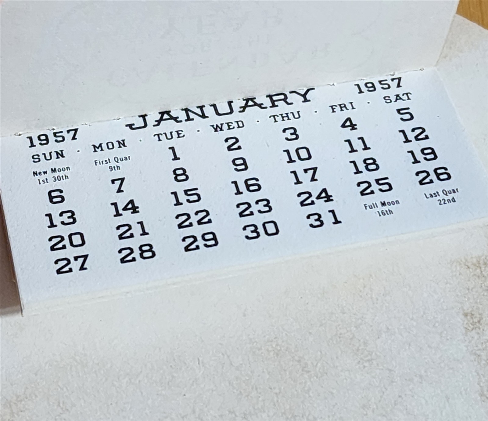1957 ODELL ILL PHOSPHATE CO FLOWER OF THE GODS PLAQUE & CALENDAR WAYNE BLYSTONE