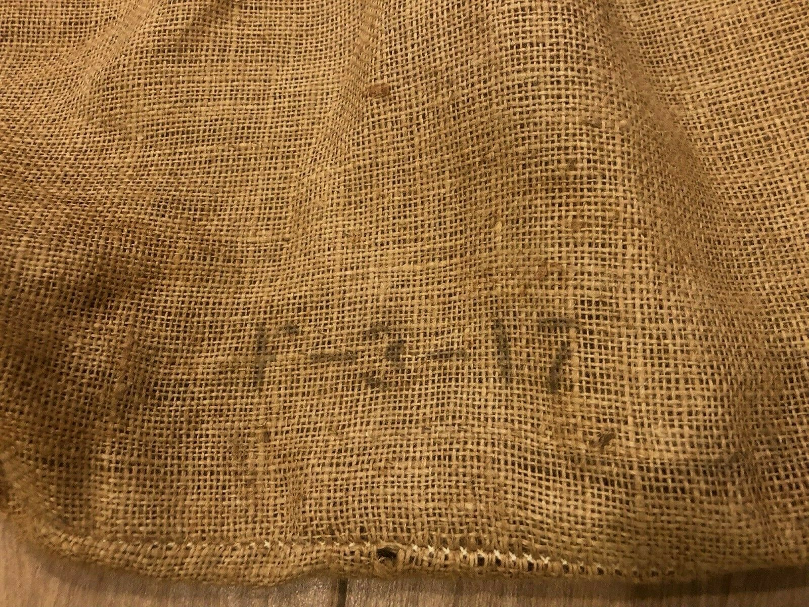 Vintage Kentucky 31 Tall Fescue Seed 50 Lb. Burlap Bag Kansas City MO Mfg.