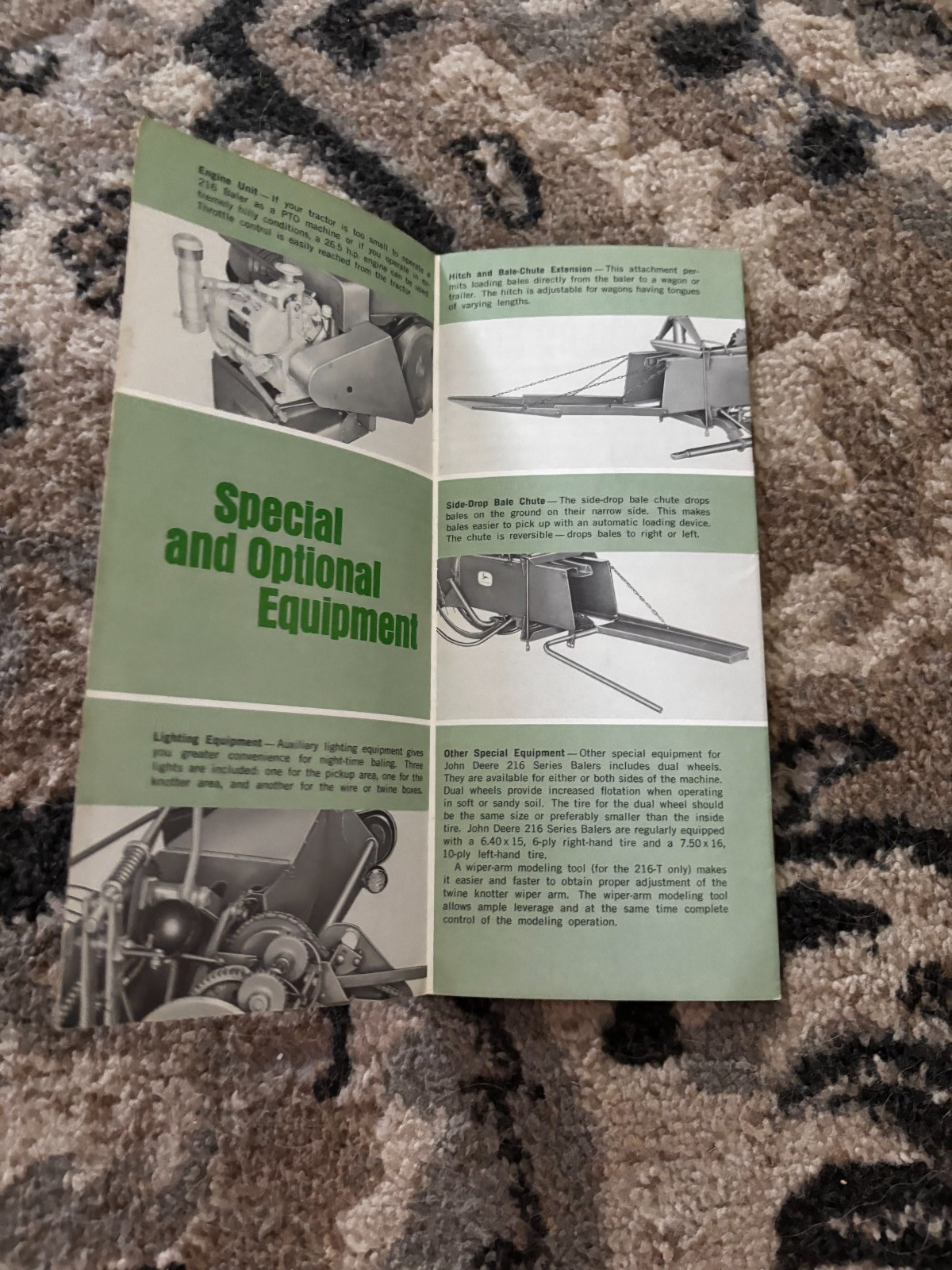 John Deere 216 Baler For 1963 Brochure DCPA26