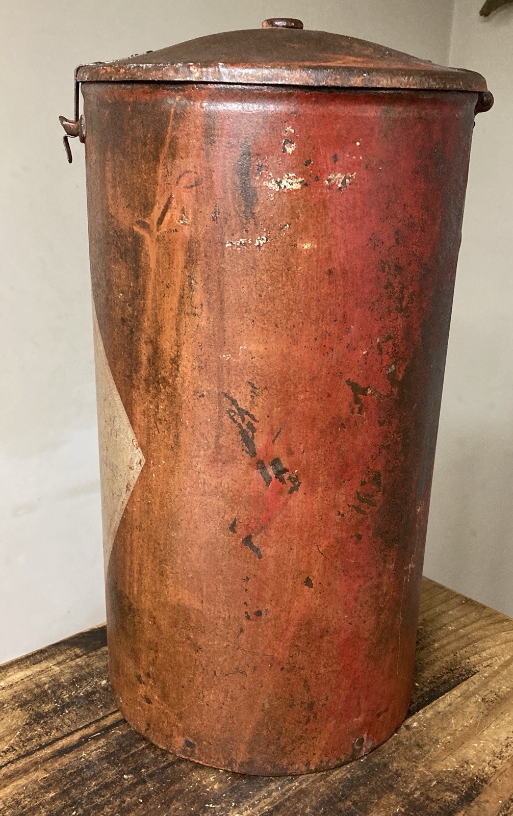 VERY RARE McCormick Twine Grain Binder Feeder Can 1800’s Antique HARD TO FIND