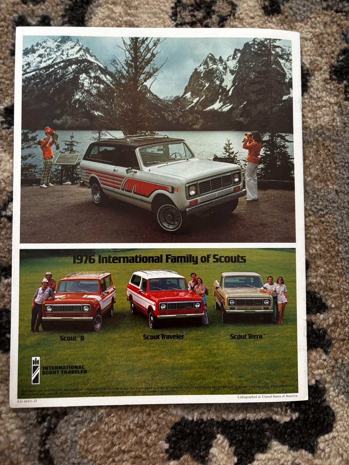 International Harvester Traveler For 1976 Brochure DCPA26
