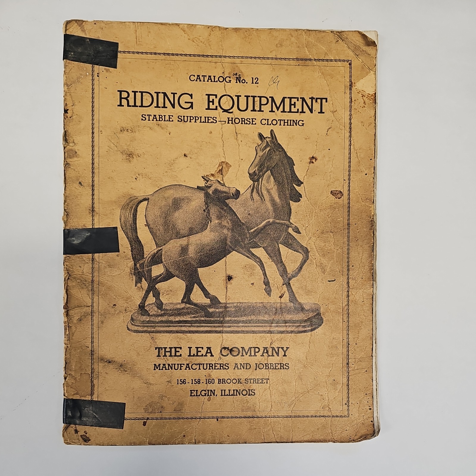 VINTAGE 1940’S HORSE EQUIPMENT CATALOG LEA COMPANY ELGIN ILLINOIS EQUIPMENT