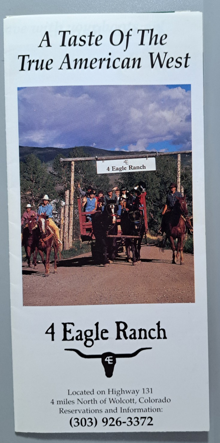 Brochure 4 Eagle Ranch Wolcott Colorado A Taste of the American West
