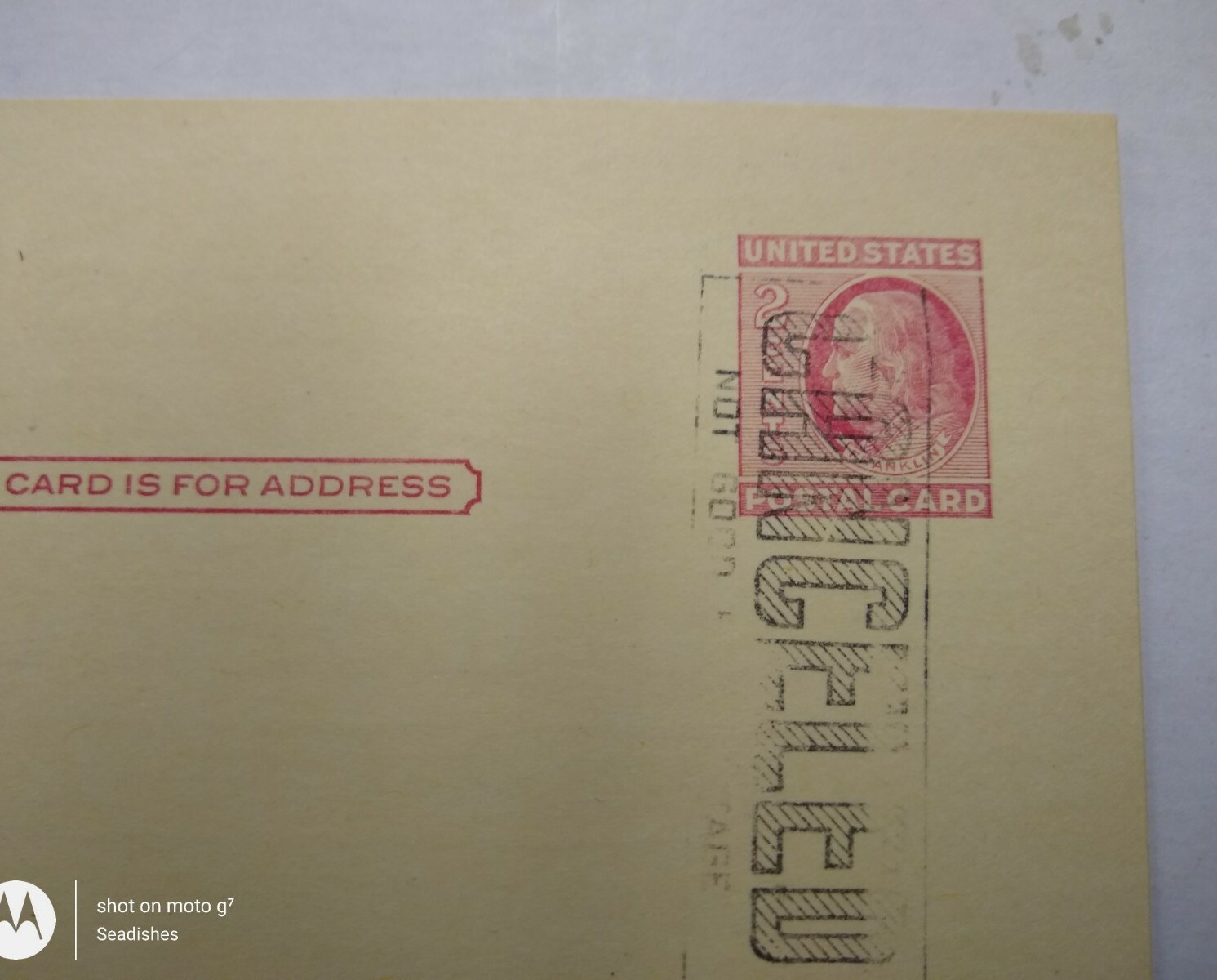 Vintage Kling Seed Co. Cedar Rapids Iowa Fertilizer Limestone Postcard 2 Cent