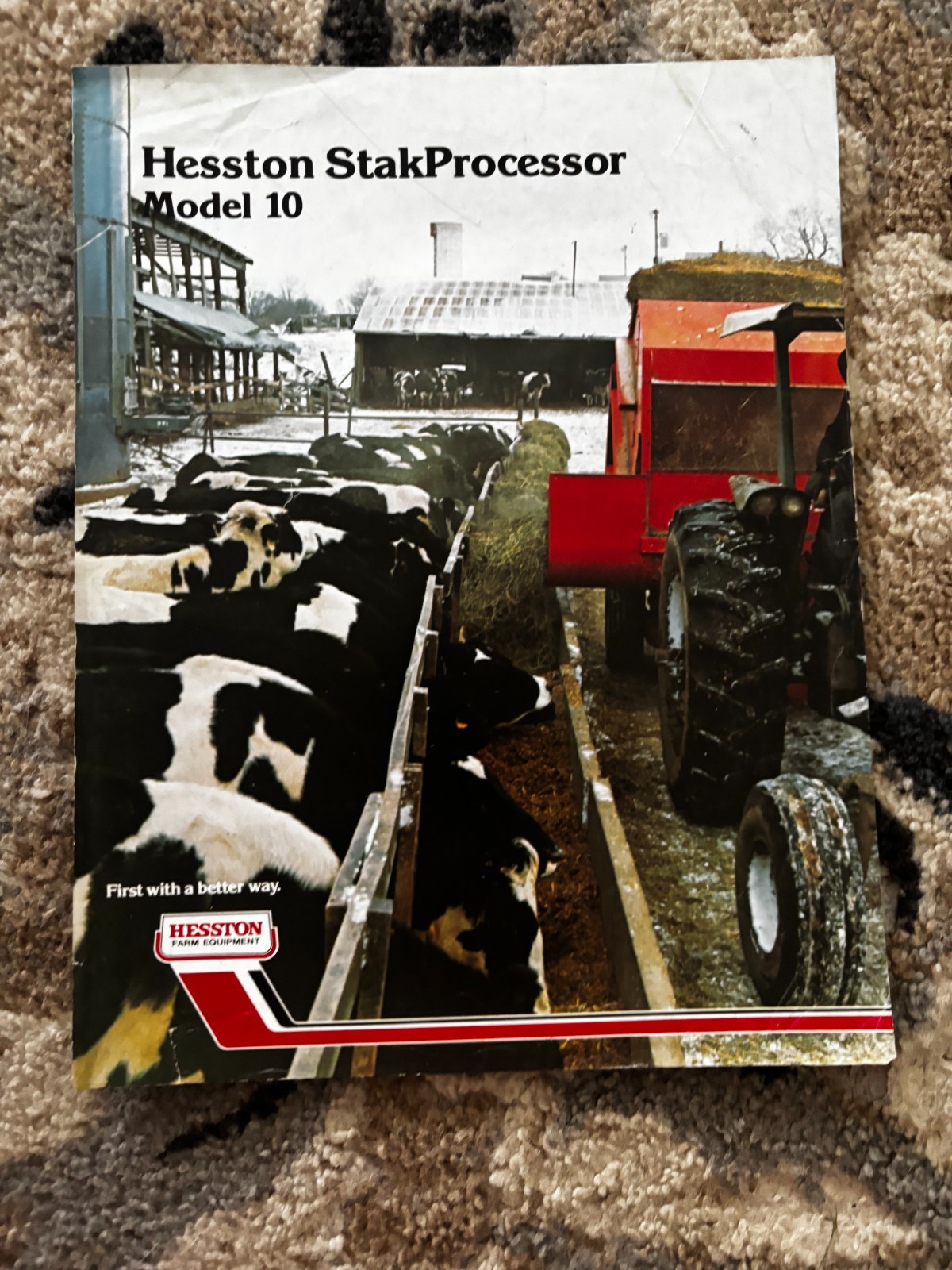 Hesston Model 10 StakProcessor For 1975 Brochure DCPA26