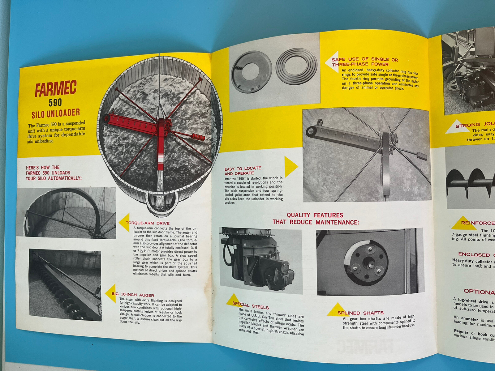 Vintage Set of 4 Farmec Buyers Guide.