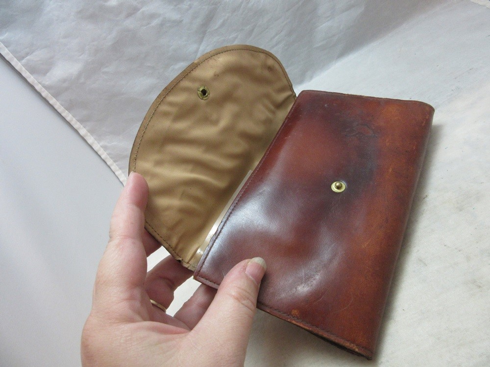 Farmers Mutual Liability Co. advertising leather case for punches
