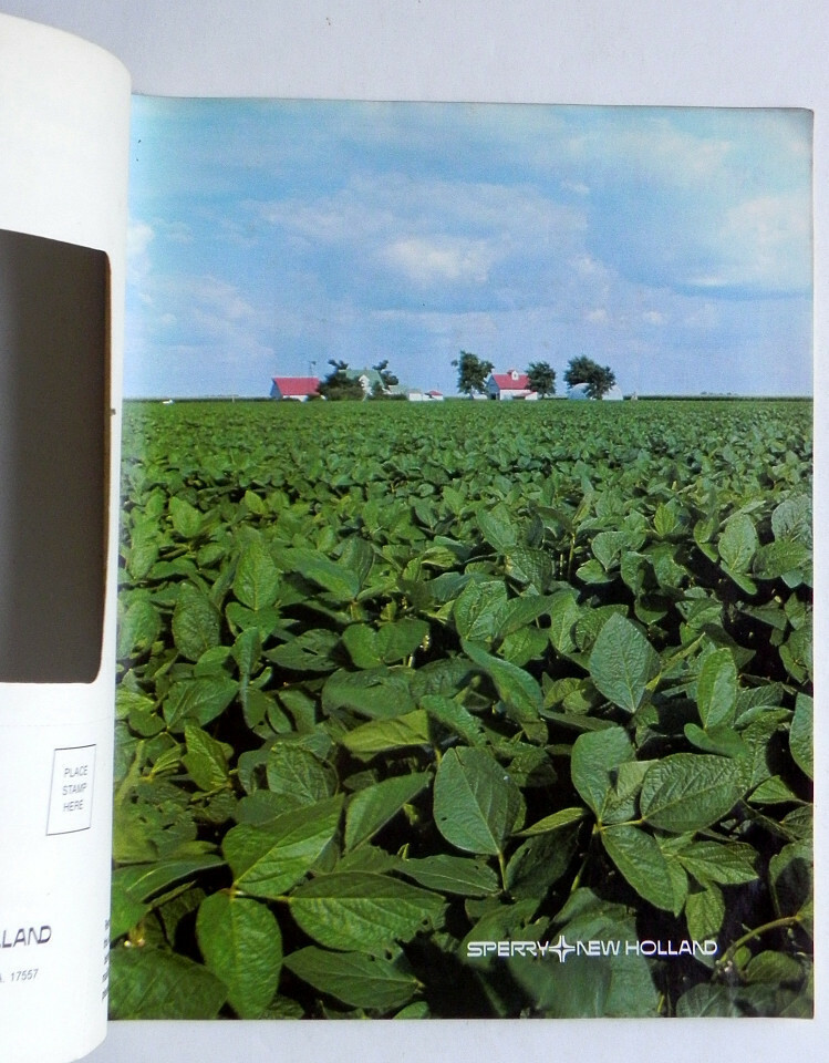 SPERRY NEW HOLLAND 1980 Farm Equipment Color Brochure & Agriculture News