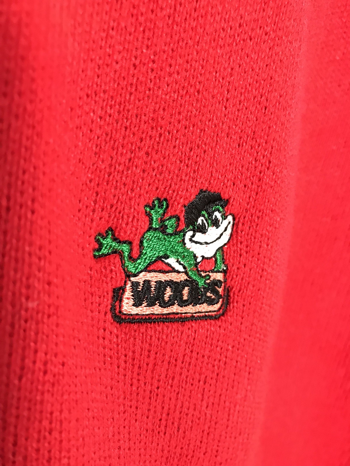 Vintage Rare Woods Sweater Tractor Implement Supply Agriculture Farm