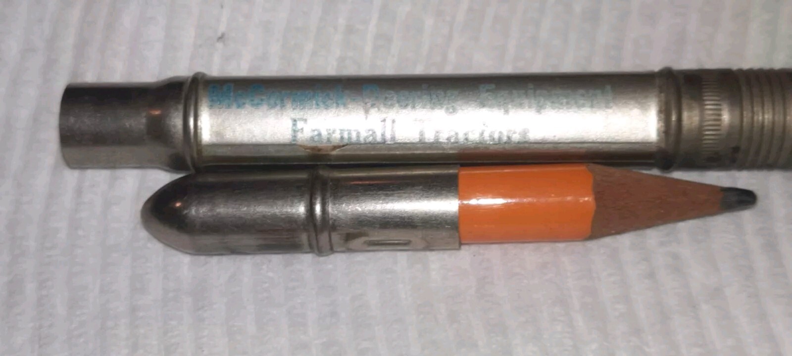 “McCORMICK-DEERING EQUIP-FARMALL TRACTORS*Stowe Truck Co*Marietta, Ohio” Pencil