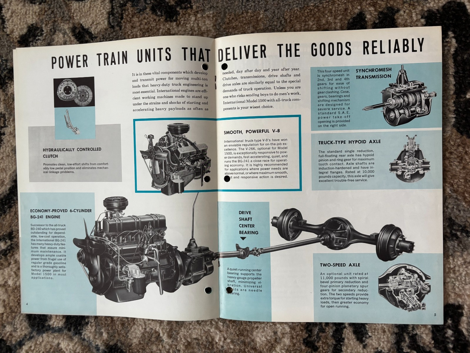 International Harvester 1500 Trucks For 1963 Brochure DCPA26
