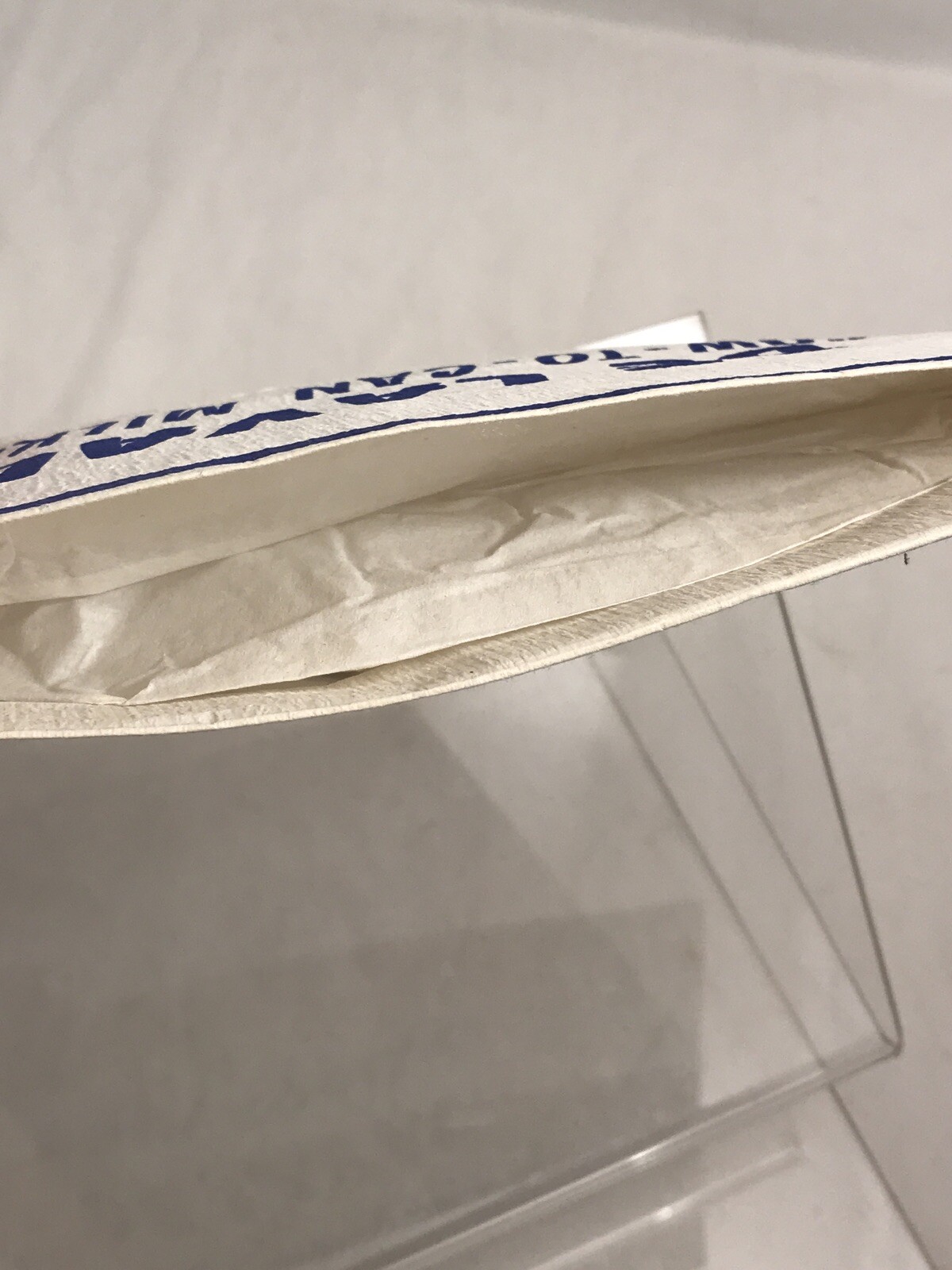 De Laval Columbus OH 1960’s Employee Paper Hat Vintage Coolers Milkers Dairy
