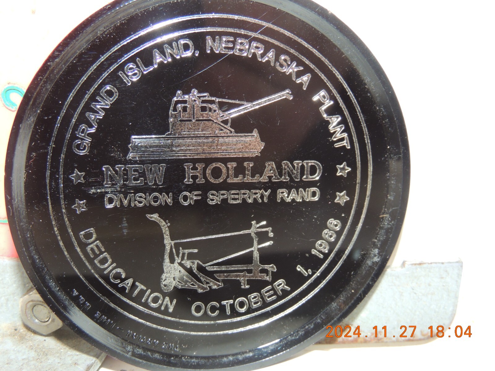 COASTERS FROM DEDICATION OF NEW HOLLAND’S GRAND ISLAND, NEBRASKA PLANT-1986