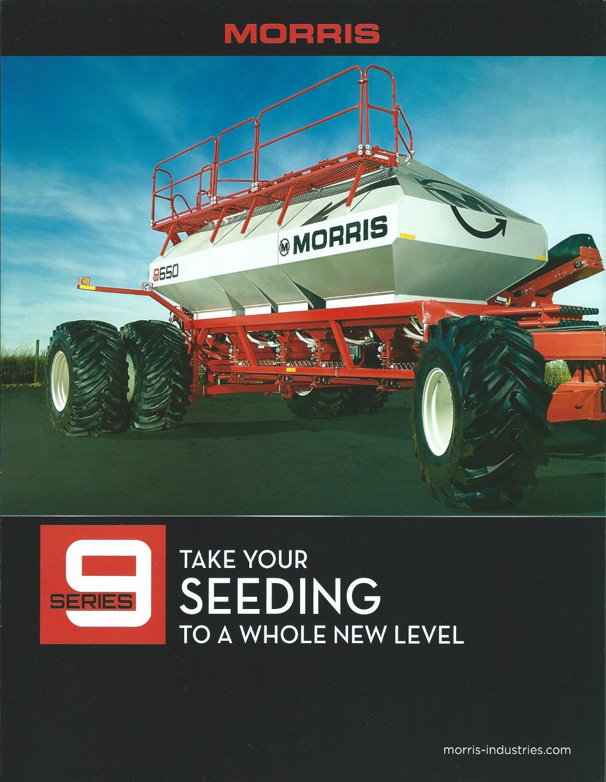 Farm Equipment Brochure – Morris – 9 series – Air Cart Seeding (F4668)