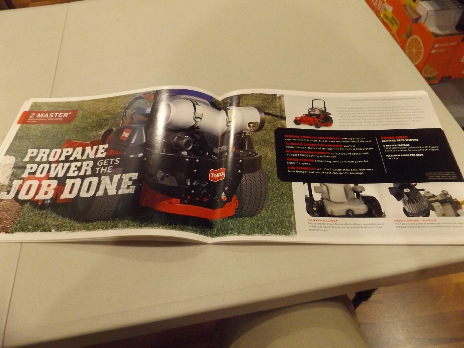 TORO COMMERCIAL LANDSCRAPE EQUIPMENT, LIT. # 490-8758 2014