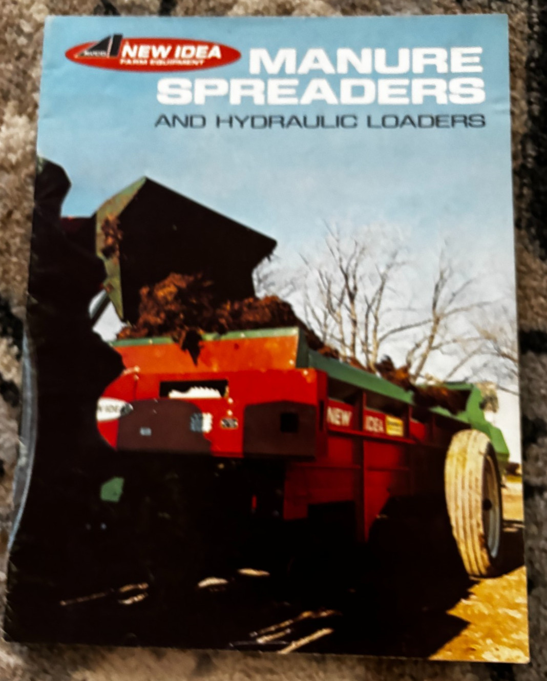 New Idea Manure Spreader For 1972 Brochure DCPA26