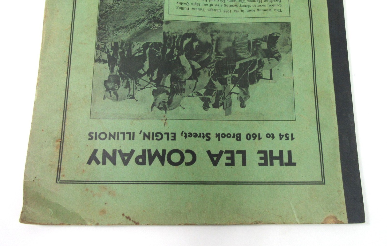 VINTAGE 1930’S HORSE EQUIPMENT CATALOG LEA COMPANY ELGIN ILLINOIS EQUIPMENT