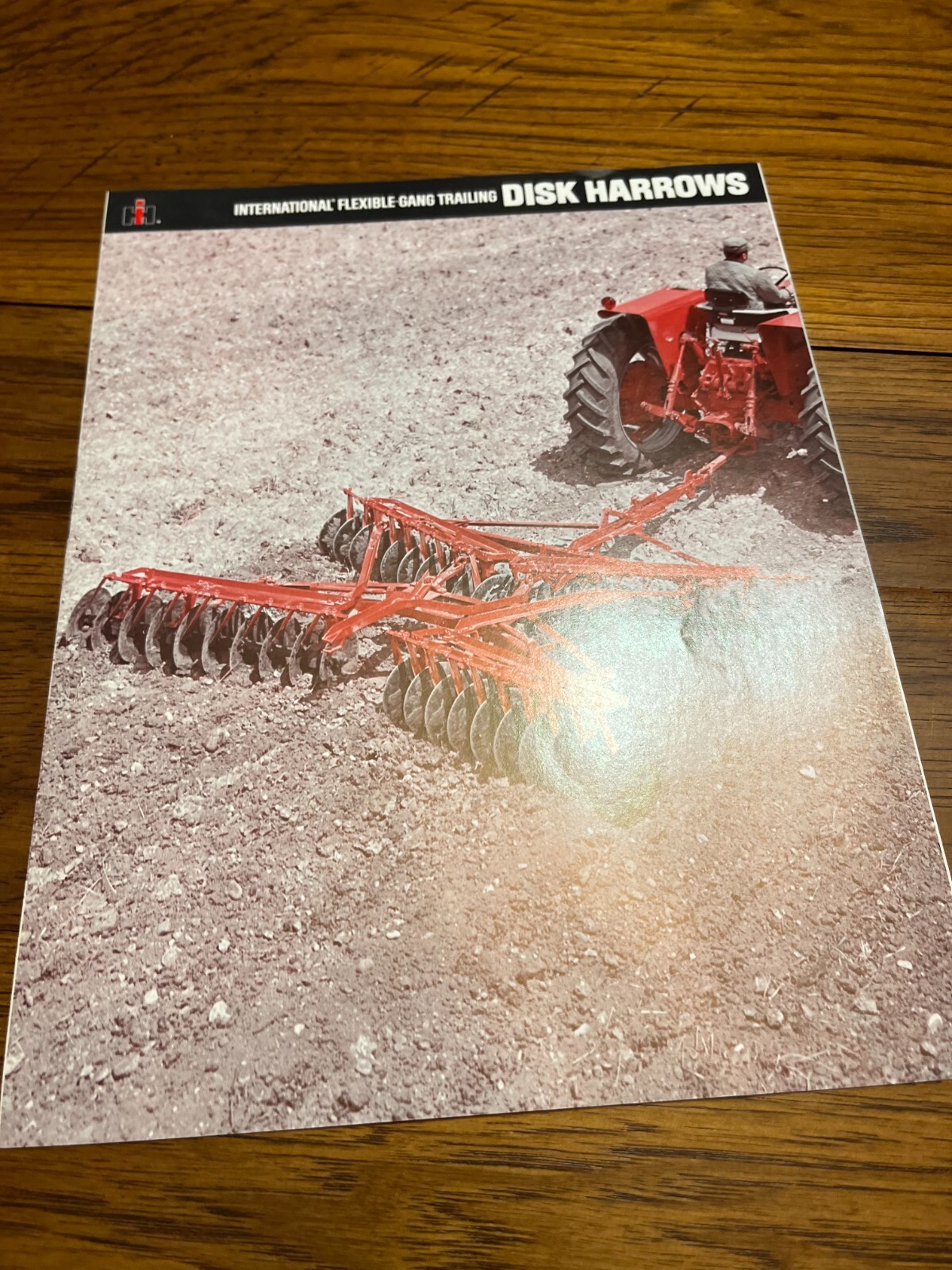 International Harvester Disk Harrow For 1971 Brochure FCCA