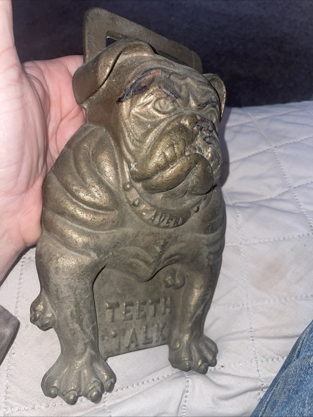 avery tractor advertisement Very rare antique bulldog AVERY 9 3/4 X 5 3/4”