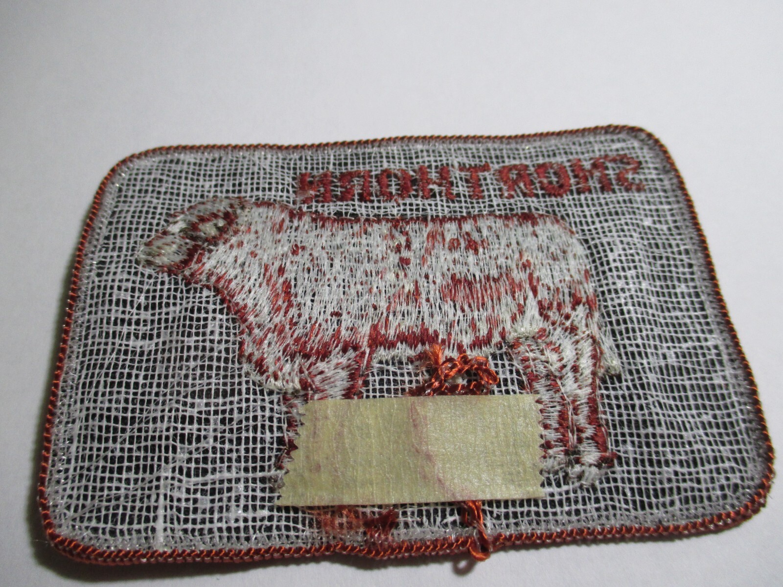 Cow Patch Shorthorn Agricultural Farming Animals Weed & Feed NOS Vintage 70’s