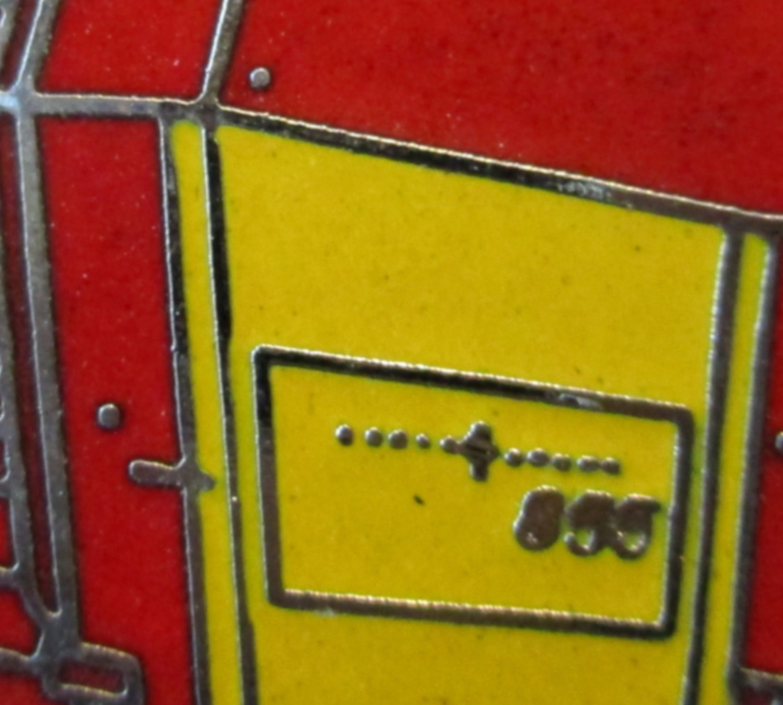New Holland 555 Square Hay Baler Pocket Watch Fob Advertising Promo Collectible