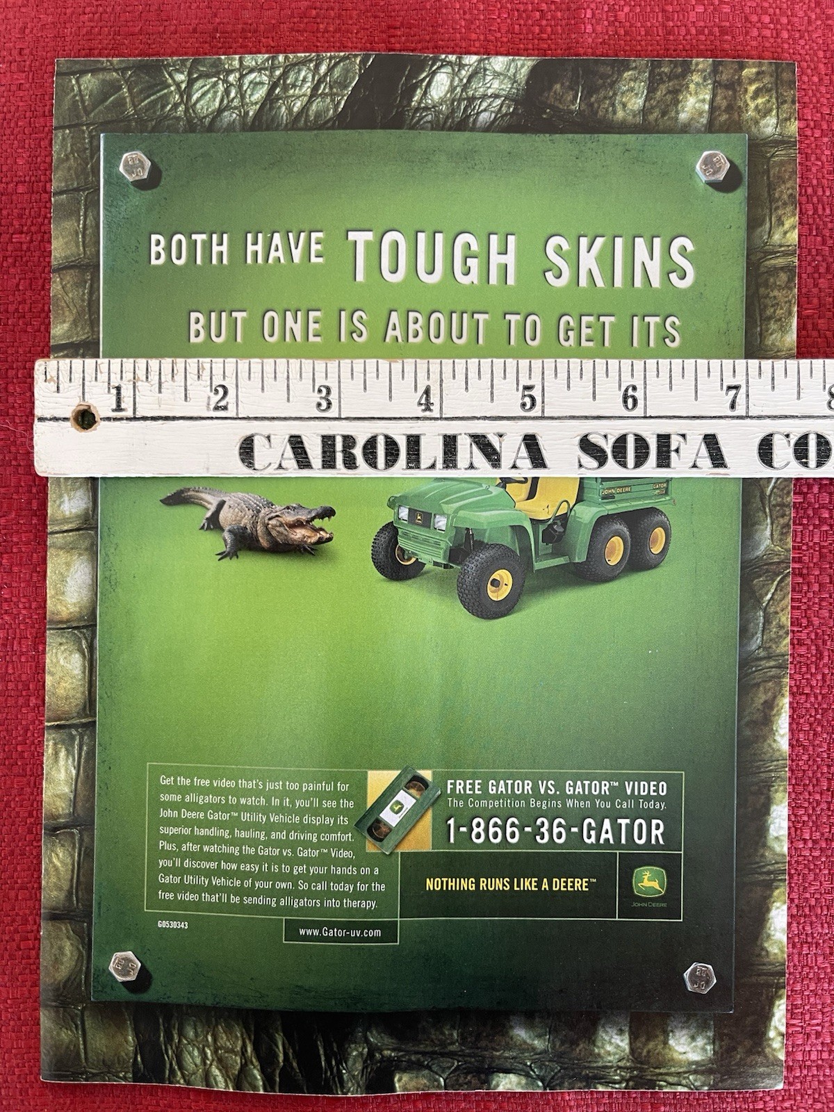 Print Advertisement 2003 John Deere Gator Utility Vehicle Print Ad