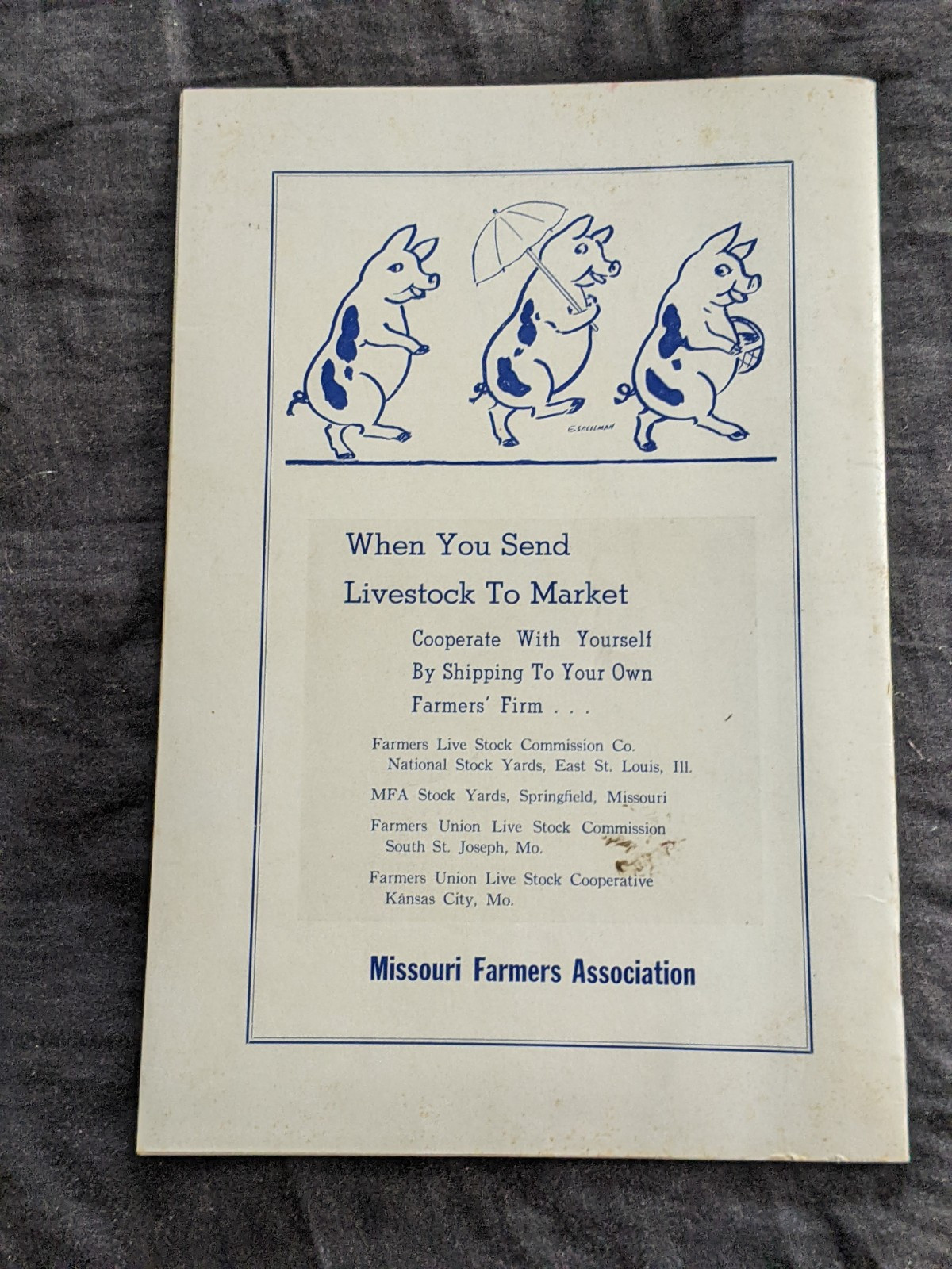 MFA-Missouri Farmers Association 1948 Cooperator Magazine