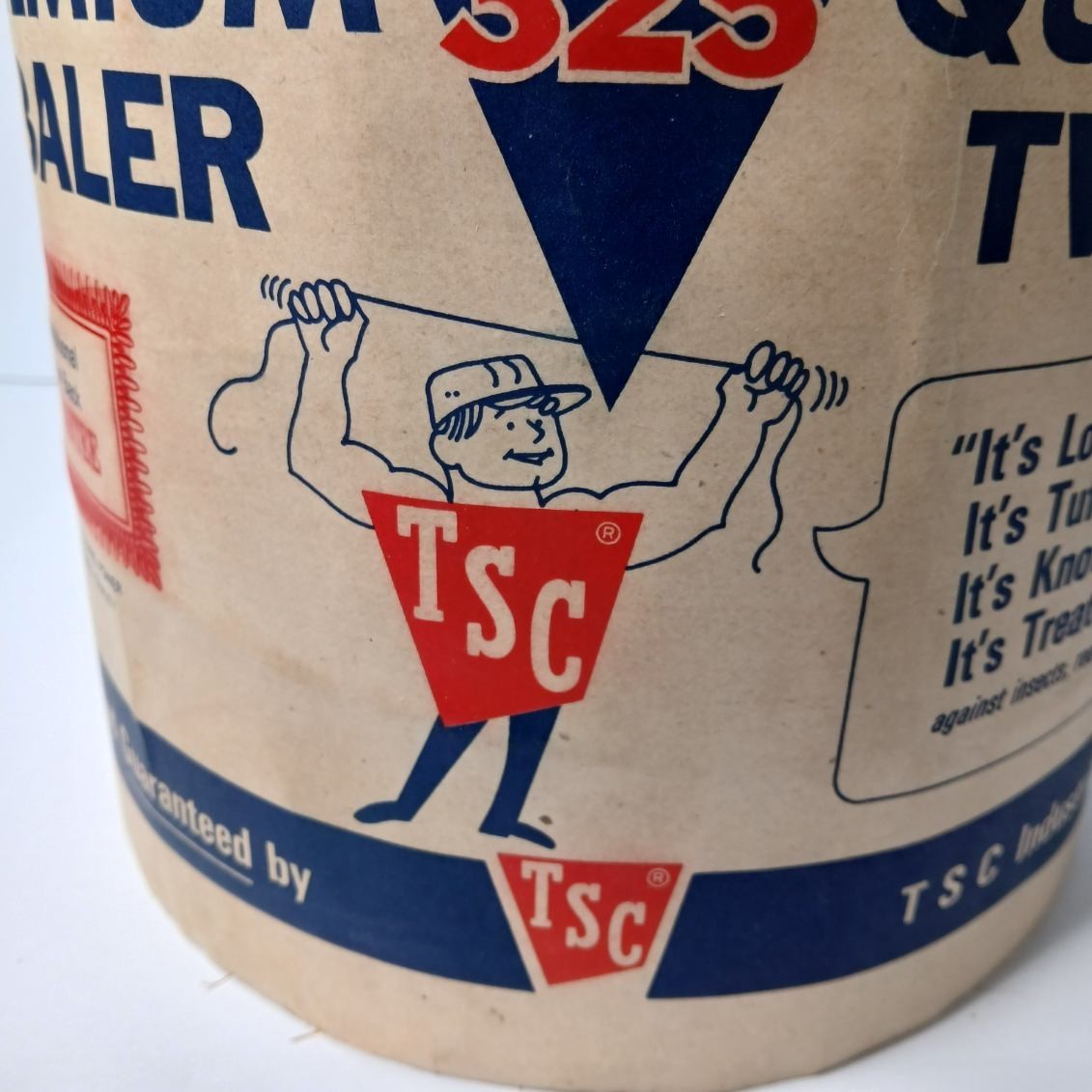 Vintage Tractor Supply Company Premium Quality Baler Twine Roll
