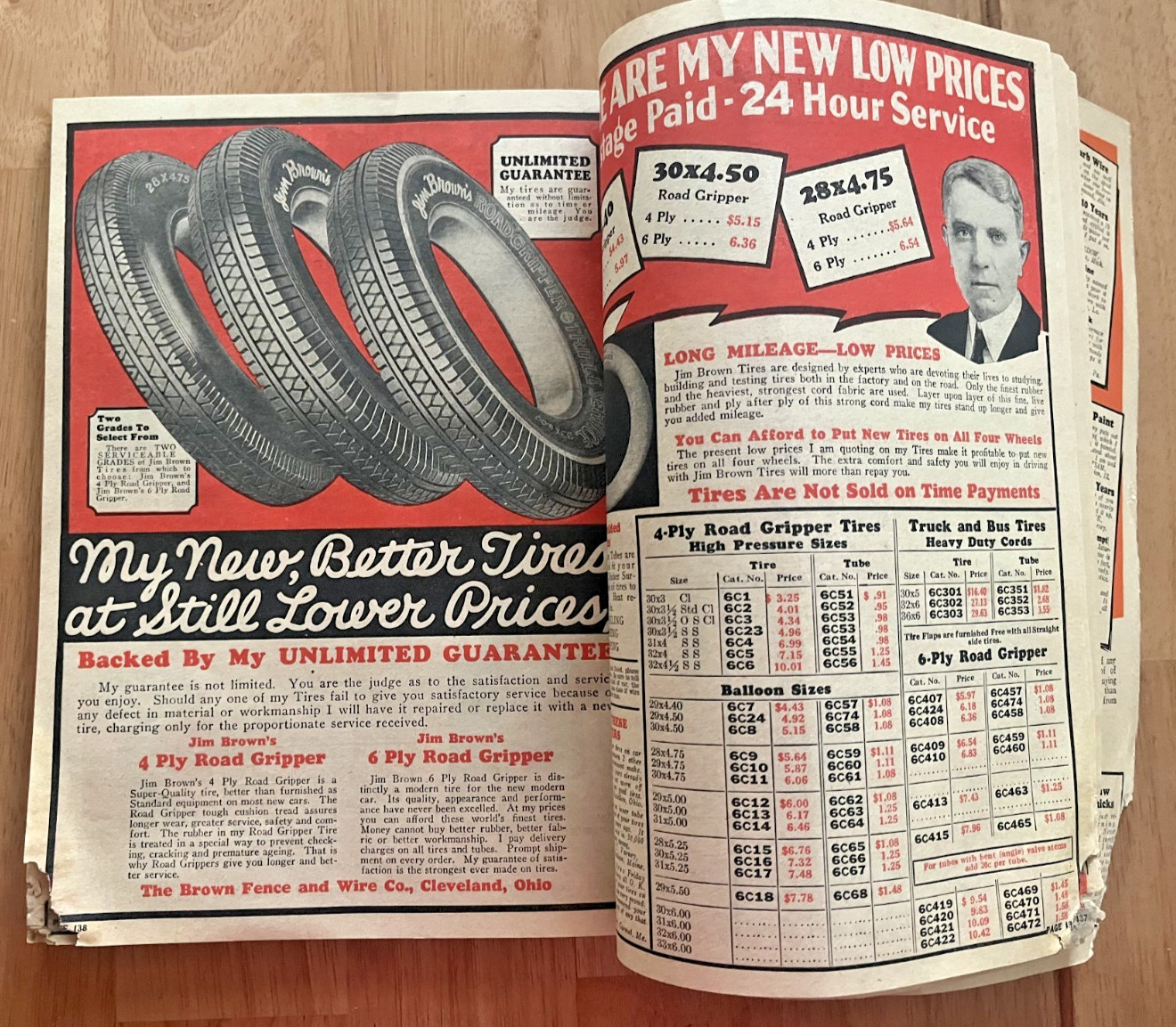 Jim Brown’s 1932 farm & Fence illustrated catalog Brown fence & Wire Co