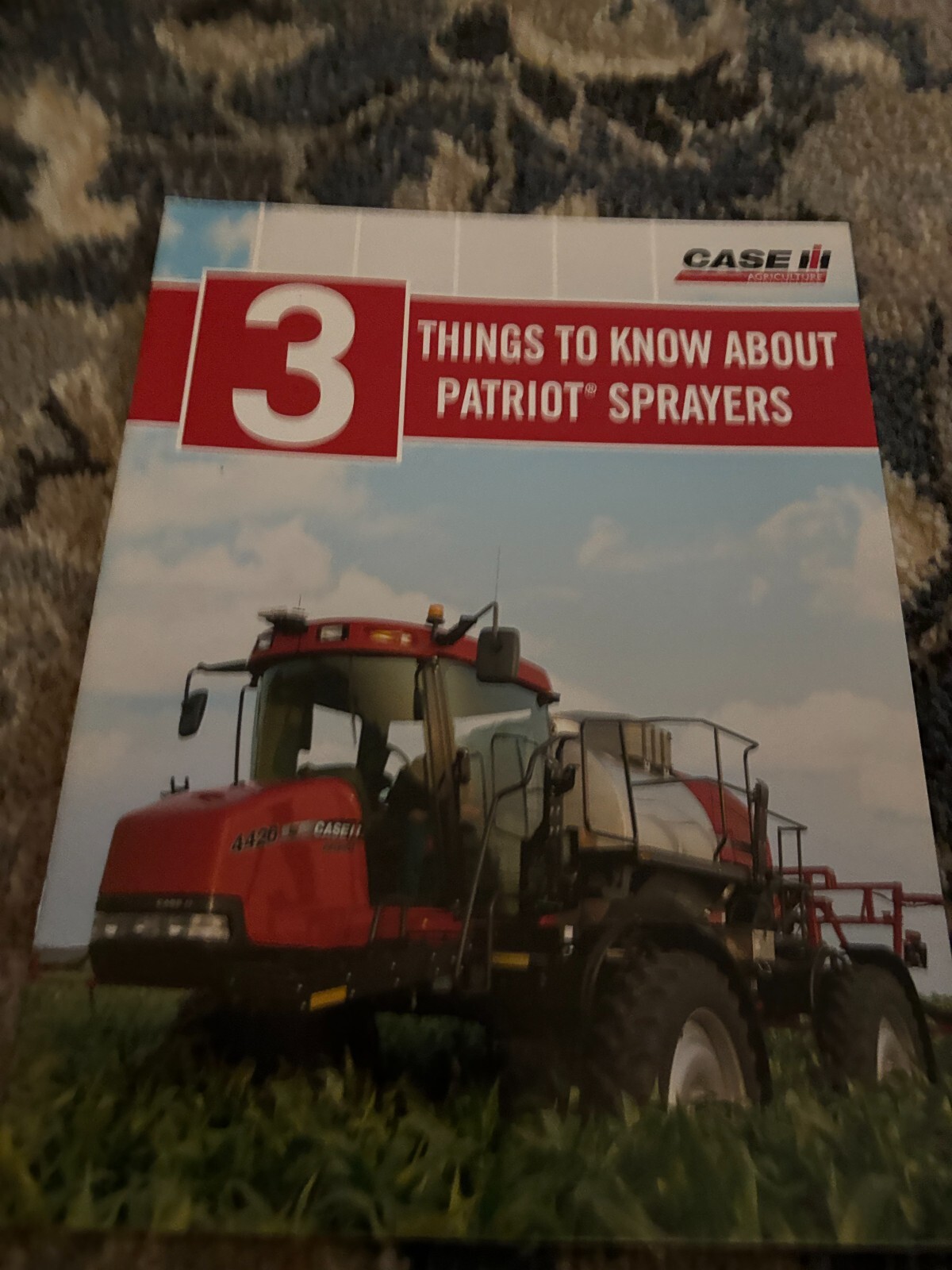 Case International Patriot Sprayers for 2010 Brochure FCCA24